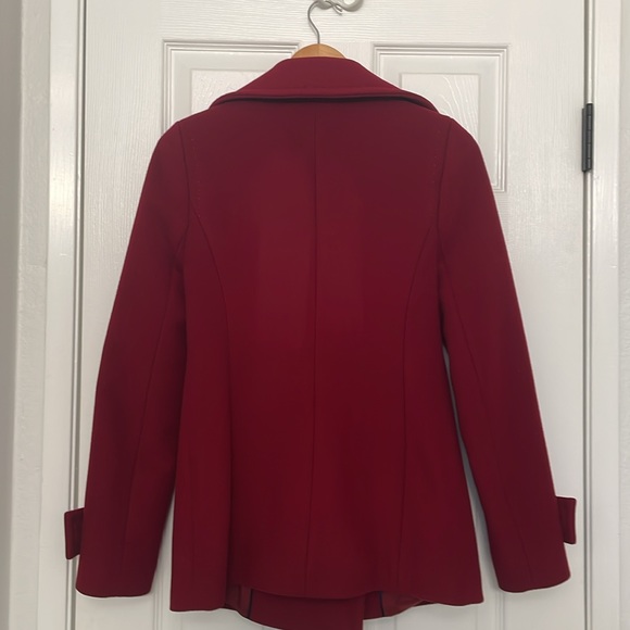 Babaton Red Winter Coat - Picture 12 of 12